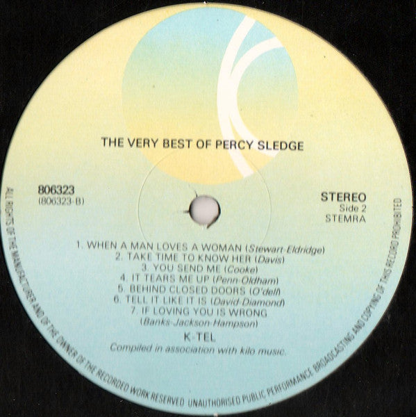 Percy Sledge : The Very Best Of Percy Sledge (LP,Compilation)