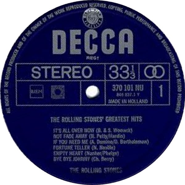 The Rolling Stones : Greatest Hits (LP, Comp, RE)