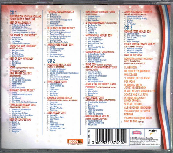 Toppers : Toppers In Concert 2014 (3xCD, Album)