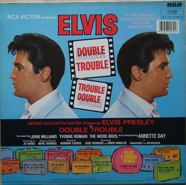 Elvis Presley : Double Trouble (LP, Album, RE)