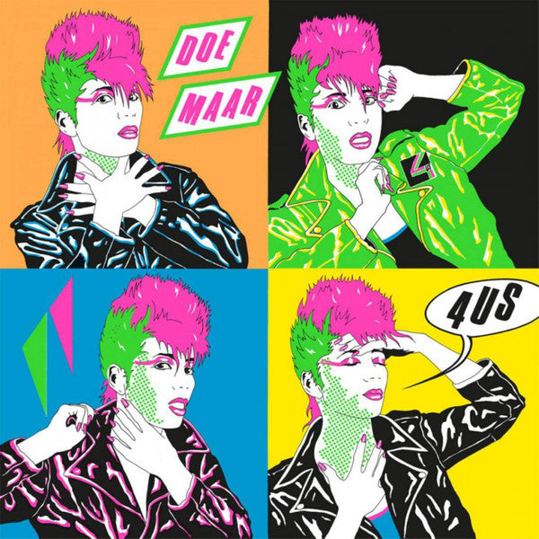 Doe Maar : 4US (LP,Album,Reissue)