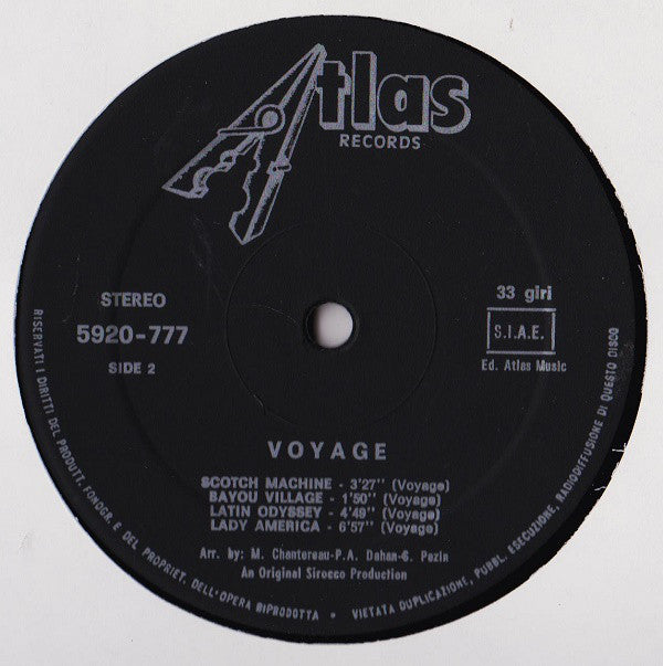 Voyage : Voyage (LP, Album)