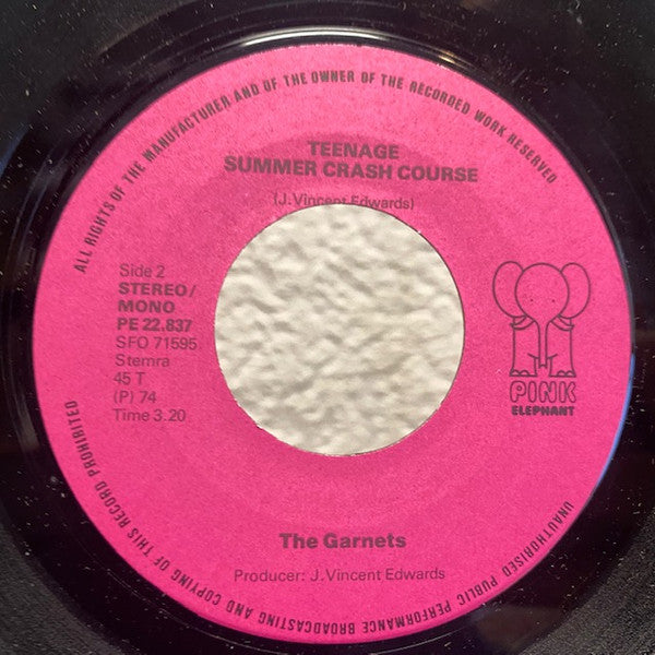 Garnets, The : Indian Uprising (7",45 RPM,Single,Stereo)