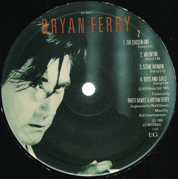 Bryan Ferry : Boys And Girls (LP,Album)
