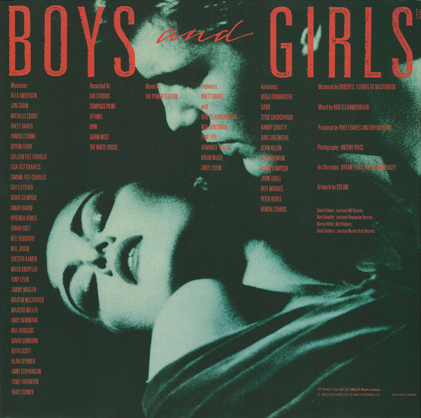 Bryan Ferry : Boys And Girls (LP,Album)