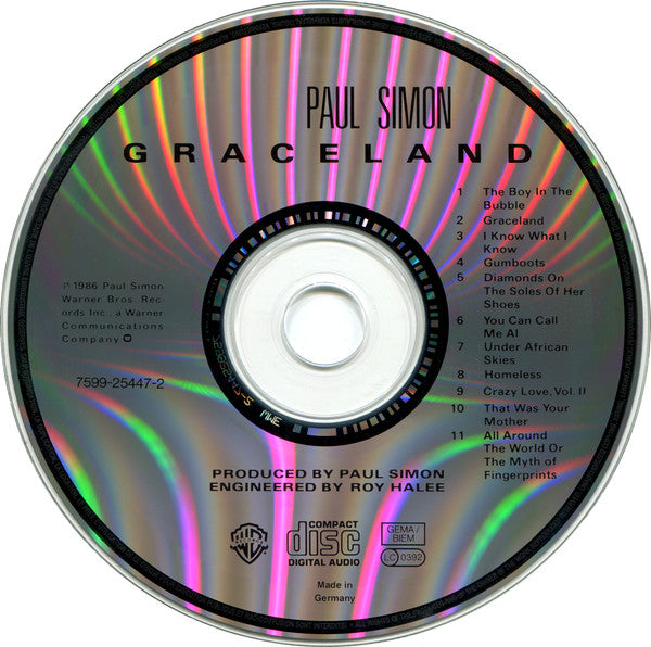 Paul Simon : Graceland (Album,Reissue)