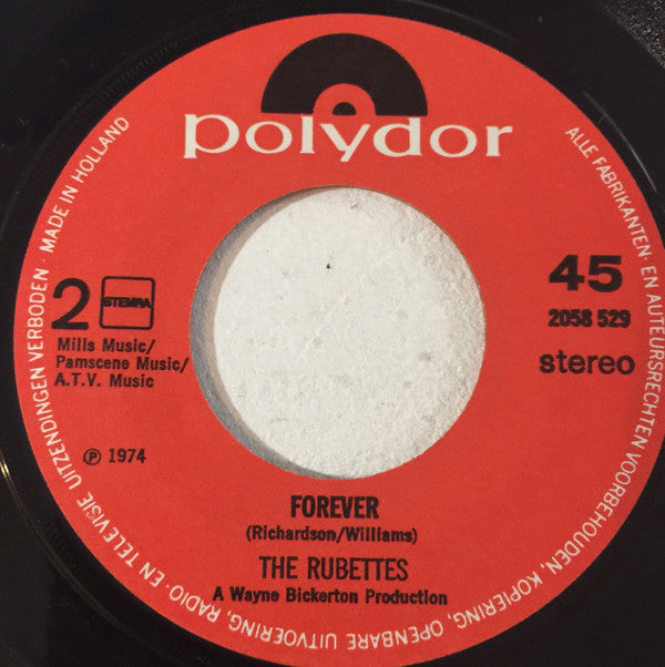 Rubettes, The : Jukebox Jive (7",45 RPM,Single)