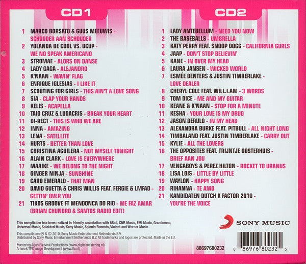 Various : Radio 538 - Hitzone 54 (Compilation)