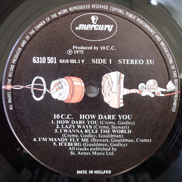 10cc : How Dare You! (LP,Album)