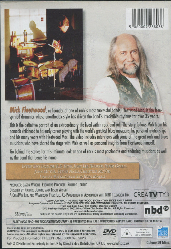 Mick Fleetwood : Fleetwood Mac - The Mick Fleetwood Story (DVD-Video)