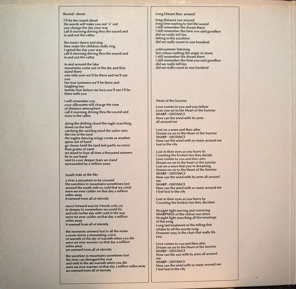 Yes : Fragile (LP,Album,Stereo)