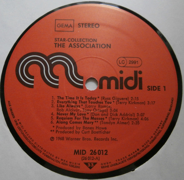 Association (2), The : Star-Collection (LP,Compilation,Reissue)