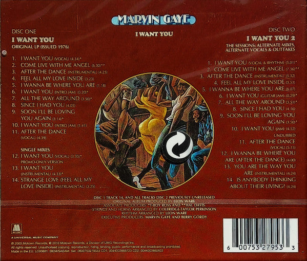 Marvin Gaye : I Want You (Album,Remastered)