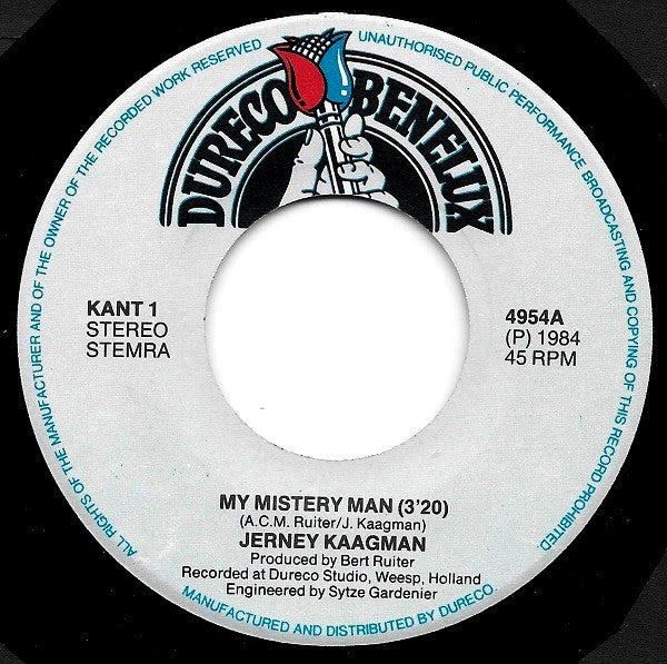 Jerney Kaagman : My Mistery Man (7",Single)