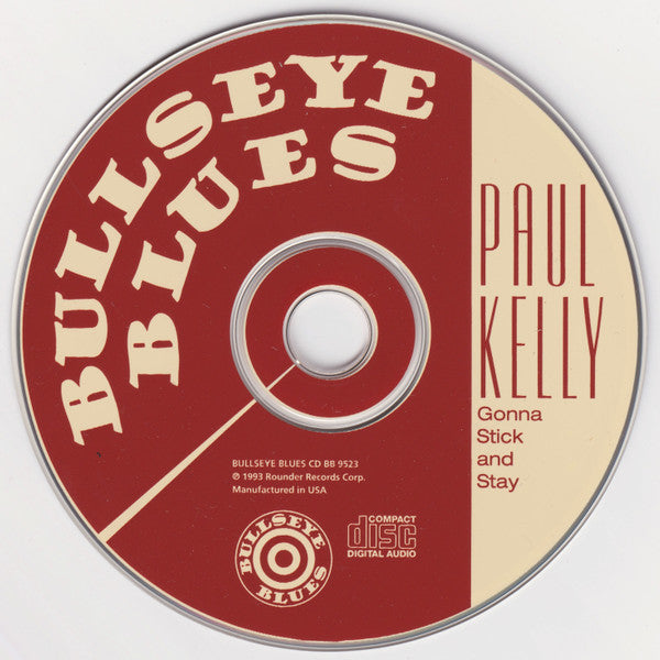 Paul Kelly (3) : Gonna Stick And Stay (Album)