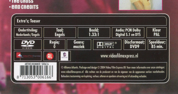 Prince : Sign "O" The Times (DVD-Video,Multichannel,PAL,Reissue)
