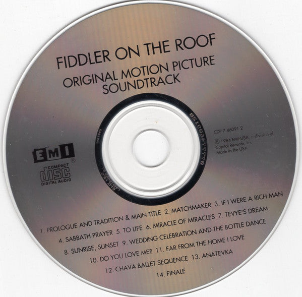 John Williams (4), Isaac Stern : Fiddler On The Roof (Original Motion Picture Soundtrack Recording) (Album,Reissue,Stereo)