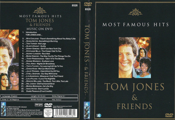Tom Jones & Friends (87) : Tom Jones & Friends (DVD-Video,PAL)