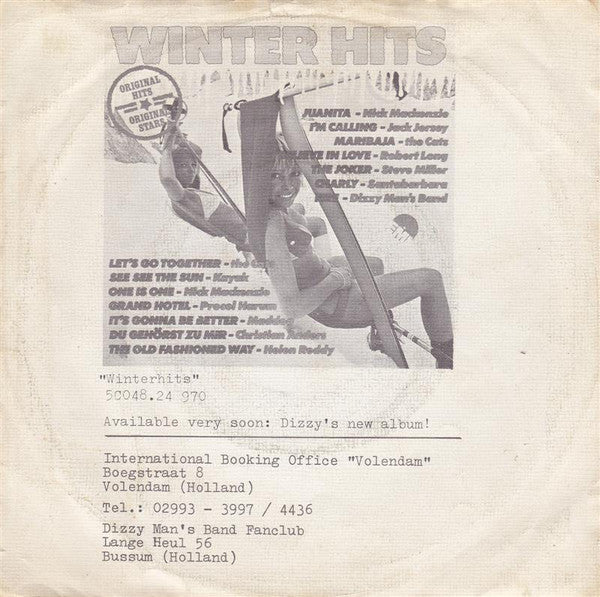 Dizzy Man's Band : Mony The Phoney / Lady Carefree (7",45 RPM,Single)
