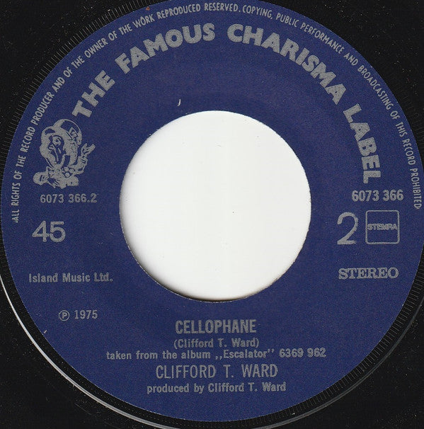 Clifford T. Ward : Jigsaw Girl (7",45 RPM,Single)