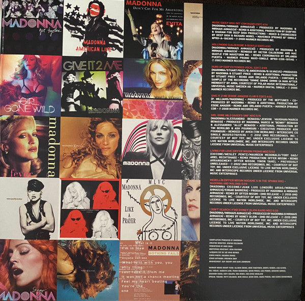 Madonna : Finally Enough Love (LP,Compilation,Remastered)