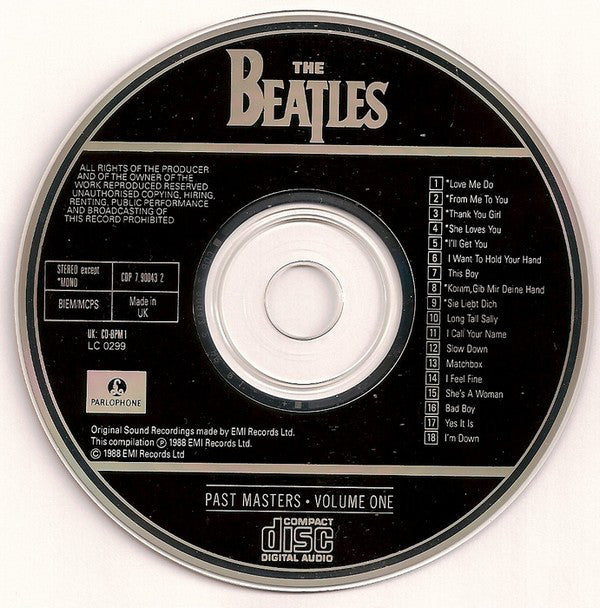 Beatles, The : Past Masters • Volume One (Compilation)