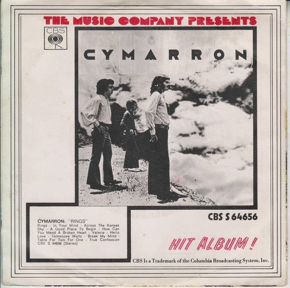 Cymarron : Rings (7",Single,45 RPM)