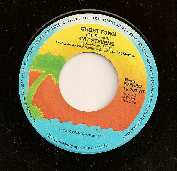 Cat Stevens : Banapple Gas (7",45 RPM,Single)