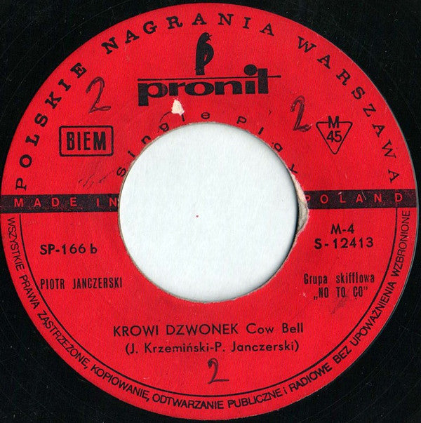 Grupa Skifflowa No To Co*, Piotr Janczerski : Zielony Mosteczek (7", Single, Mono)