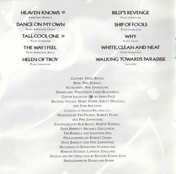 Robert Plant : Now And Zen (Album)