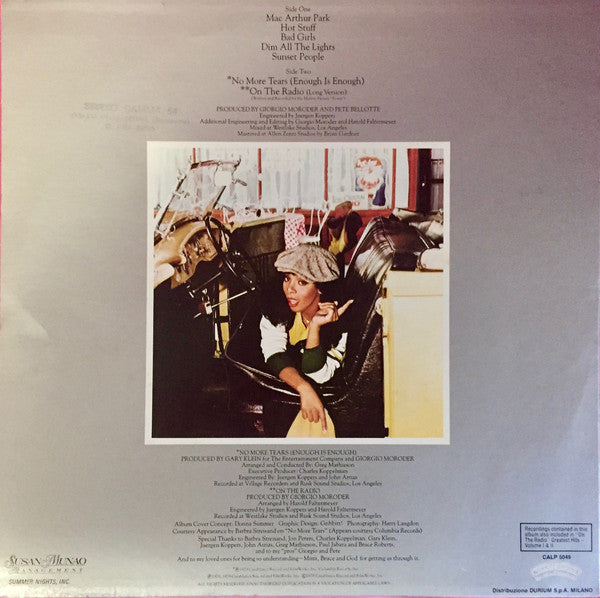 Donna Summer : Greatest Hits - Volume Two (LP,Compilation)