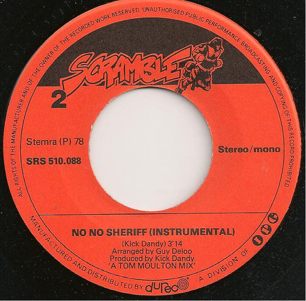 Emly Starr : No No Sheriff (7",45 RPM,Single)