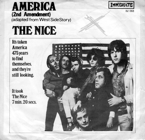 Nice, The : America (2nd Amendment) (7",Single,45 RPM)