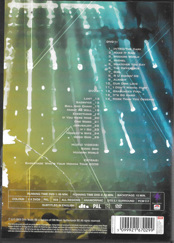 Anouk : Live At Gelredome (PAL,Multichannel)