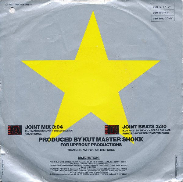 Tolga "Flim Flam" Balkan : Pump Up The Flim Flam (7",45 RPM,Single)
