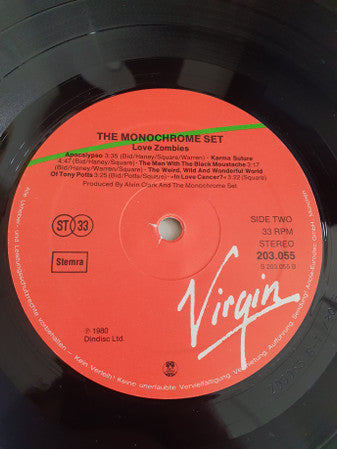 Monochrome Set, The : Love Zombies (LP,Album,Stereo)