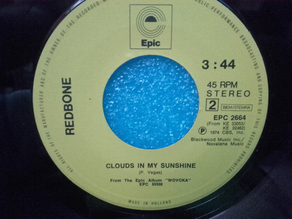 Redbone : One More Time (7",45 RPM,Single)