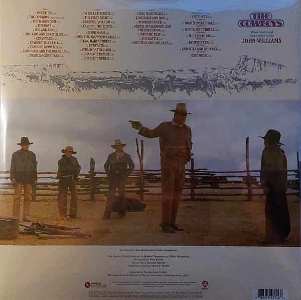 John Williams (4) : The Cowboys (Original Motion Picture Soundtrack) (LP,Album,Deluxe Edition,Limited Edition)