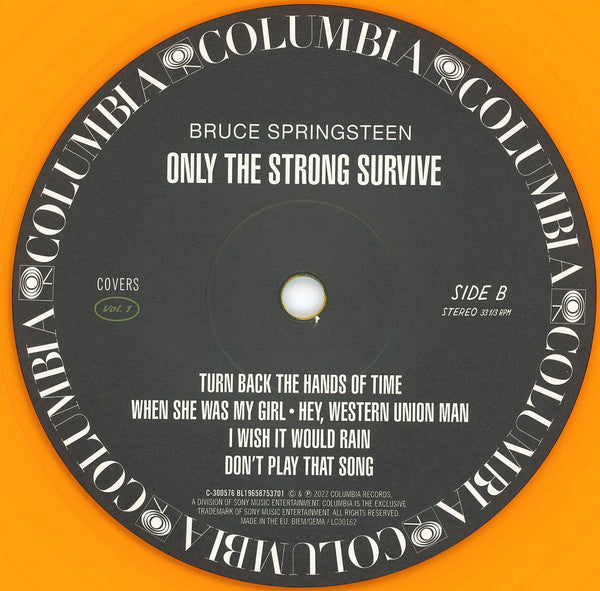 Bruce Springsteen : Only The Strong Survive (Covers Vol. 1) (LP)