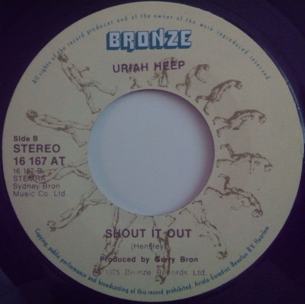 Uriah Heep : Return To Fantasy (7",45 RPM,Single)