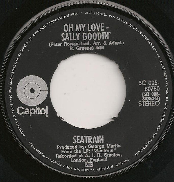 Seatrain : 13 Questions (7",45 RPM,Single,Stereo)