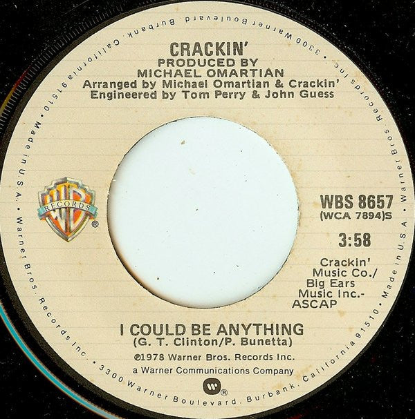 Crackin' : Double Love (7",45 RPM)