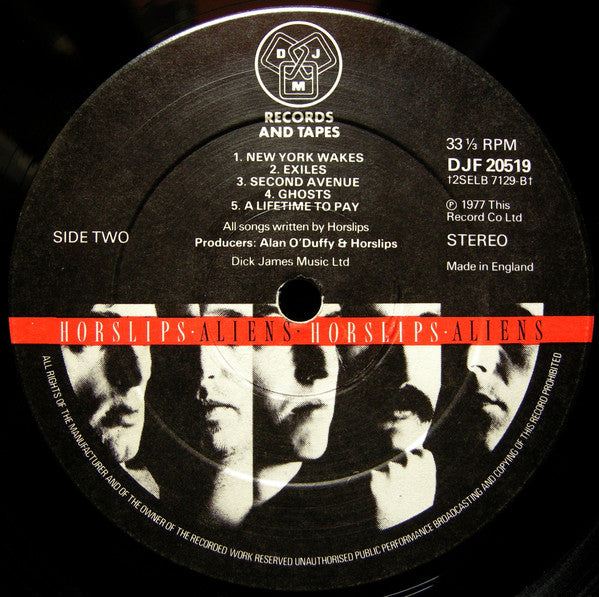 Horslips : Aliens (LP, Album)
