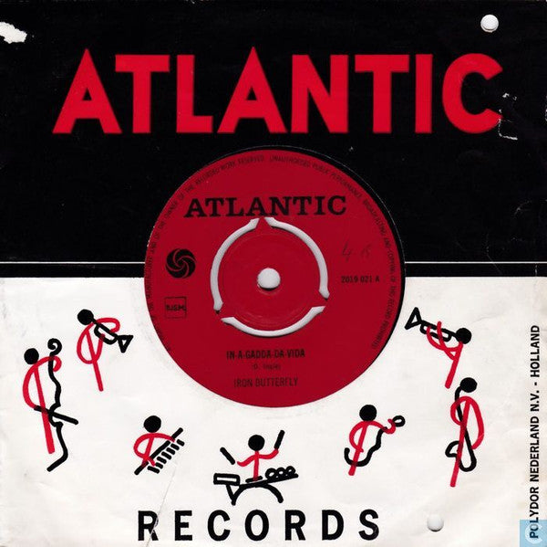 Iron Butterfly : In-A-Gadda-Da-Vida (7",Single,45 RPM)