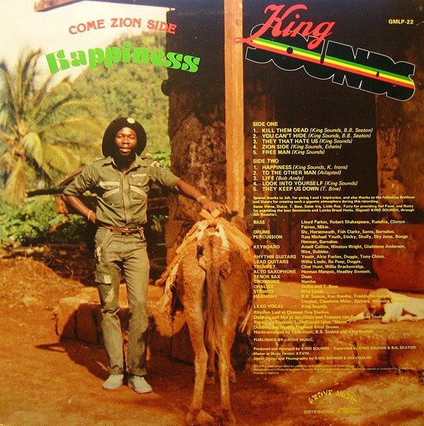 King Sounds : Come Zion Side / Happiness (LP,Album)