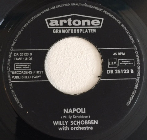 Willy Schobben And His Orchestra : Mexico (7",Single,45 RPM)