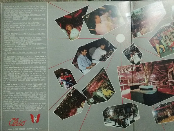 Mike Platinas & Javier Ussia : Max Mix 2 (El Segundo Megamix Español) (LP,Compilation,Mixed)