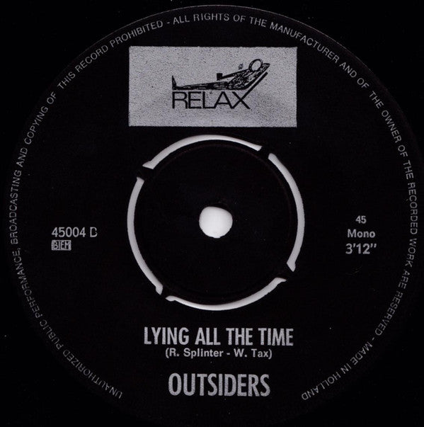 Outsiders (5), The : Thinking About Today (7",45 RPM,Mono)