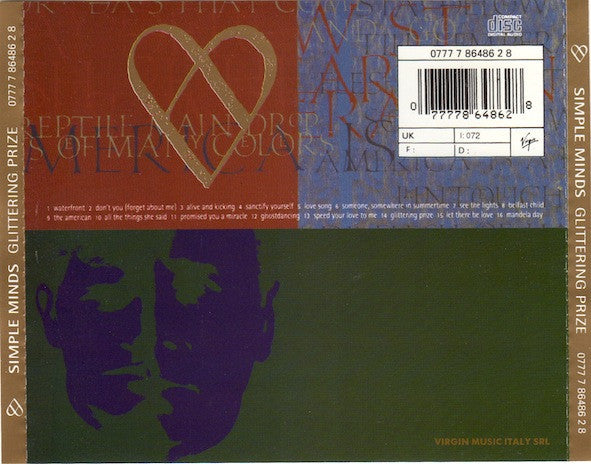 Simple Minds : Glittering Prize 81/92 (Compilation,Reissue)