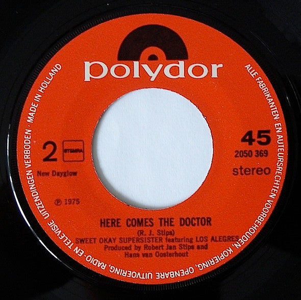 Supersister (2) Featuring Los Alegres : Coconut Woman (7",45 RPM,Single)